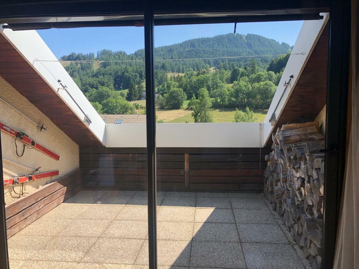 Duplex 6 A 8 Couchages Calme Avec Solarium Plein Sud Apartment Ancelle Bagian luar foto